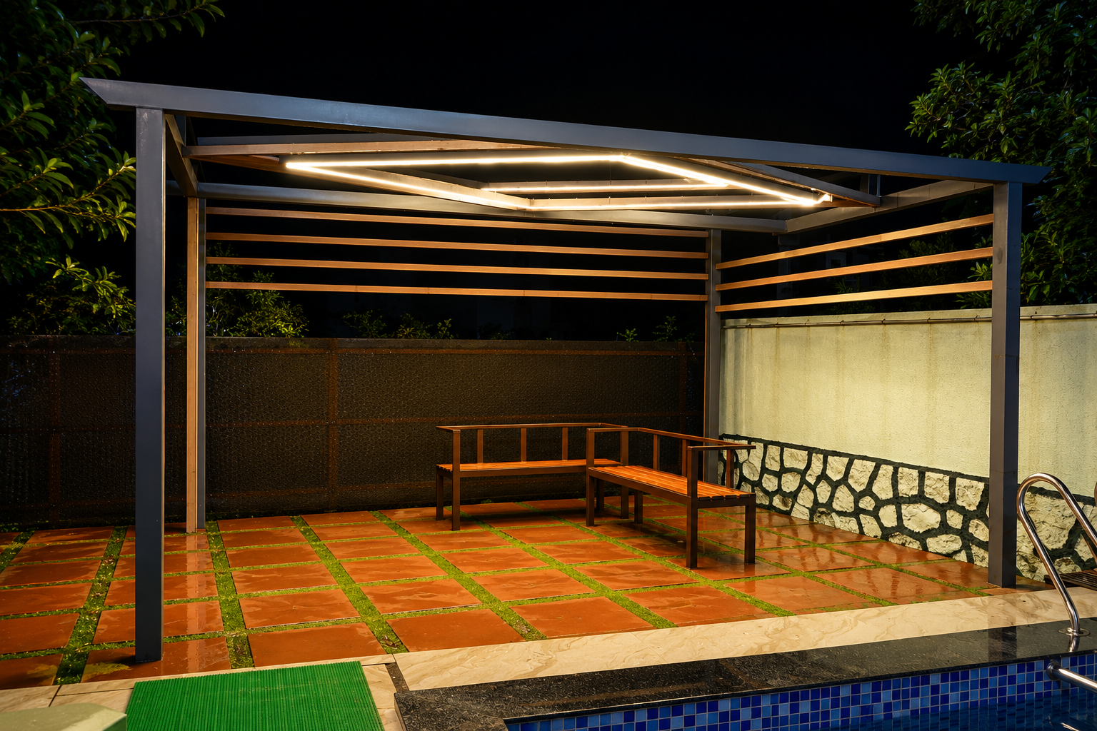 Gazebo at Pool